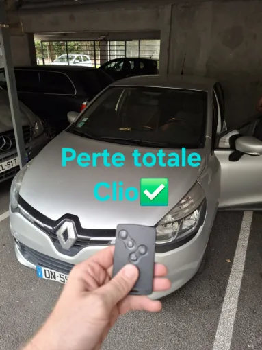 Perte de clé sur Bordeaux,  Clio 4