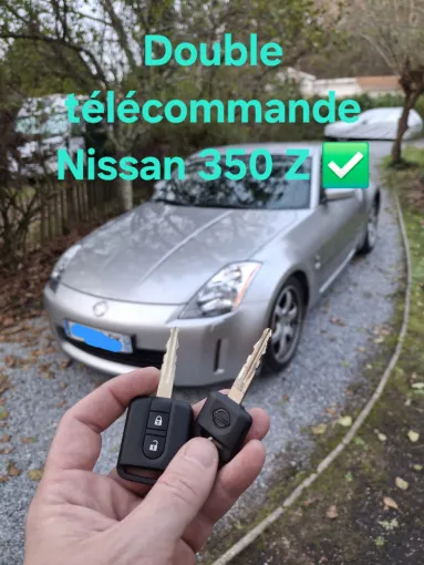 Perte de clé sur Bordeaux,  Nissan 350z