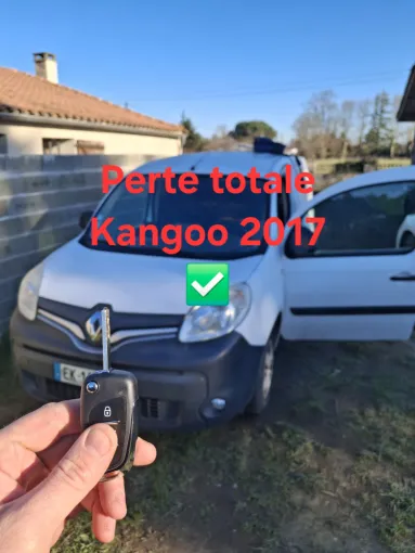 Perte de clé sur Bordeaux,  Kangoo 2