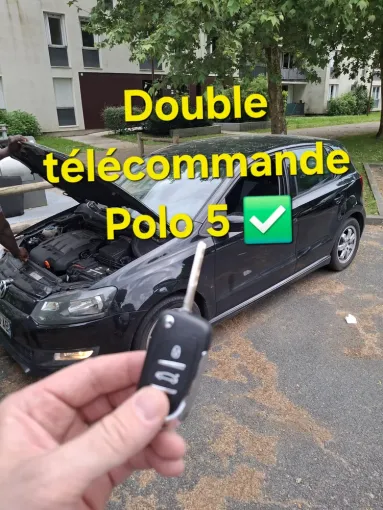 Double de clé de Polo 5 à Mérignac, Bordeaux, SOS Auto Clé