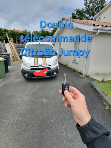Double de télécommande pour Citroën Jumpy à Pessac, Bordeaux, SOS Auto Clé