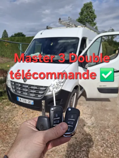 Double de télécommande sur Renault Master 3 à Bordeaux, Bordeaux, SOS Auto Clé