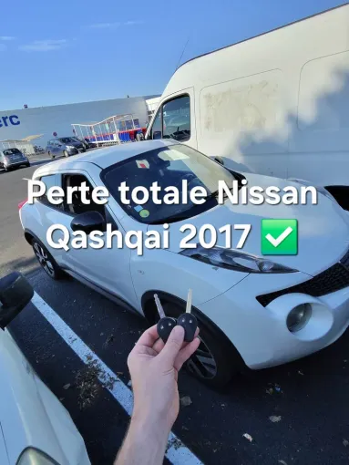 Perte totale sur un Nissan Qashqai à Bruges, Bordeaux, SOS Auto Clé