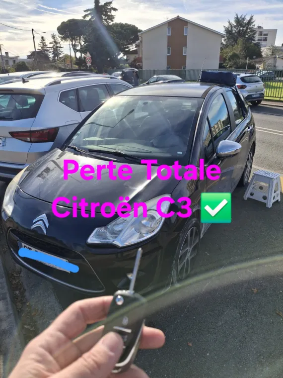Perte totale Citroën C3 