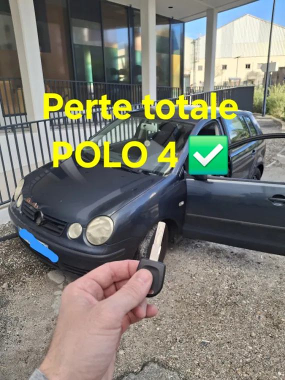 Perte de clé Polo 4 