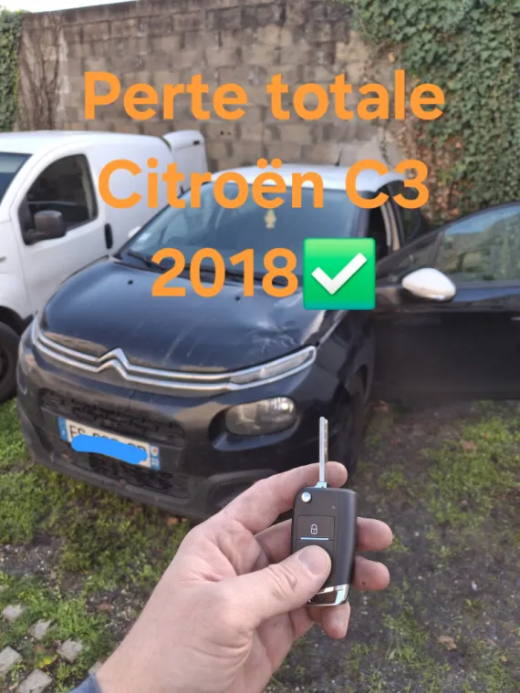 Perte totale Citroën C3 