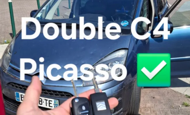 Double de clé pour C4 Picasso à Bordeaux 