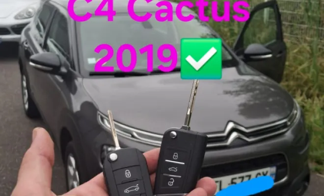 Double de clé C4 Picasso 